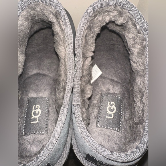 UGGs women Gray Suede Slip-On Shoes - Picture 4 of 10